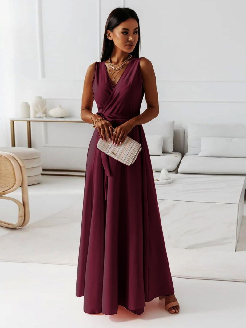 V-Neck Damenkleid
