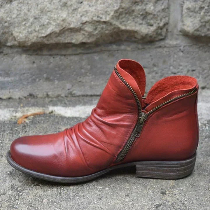 Stiefeletten für Damen mit Reißverschluss